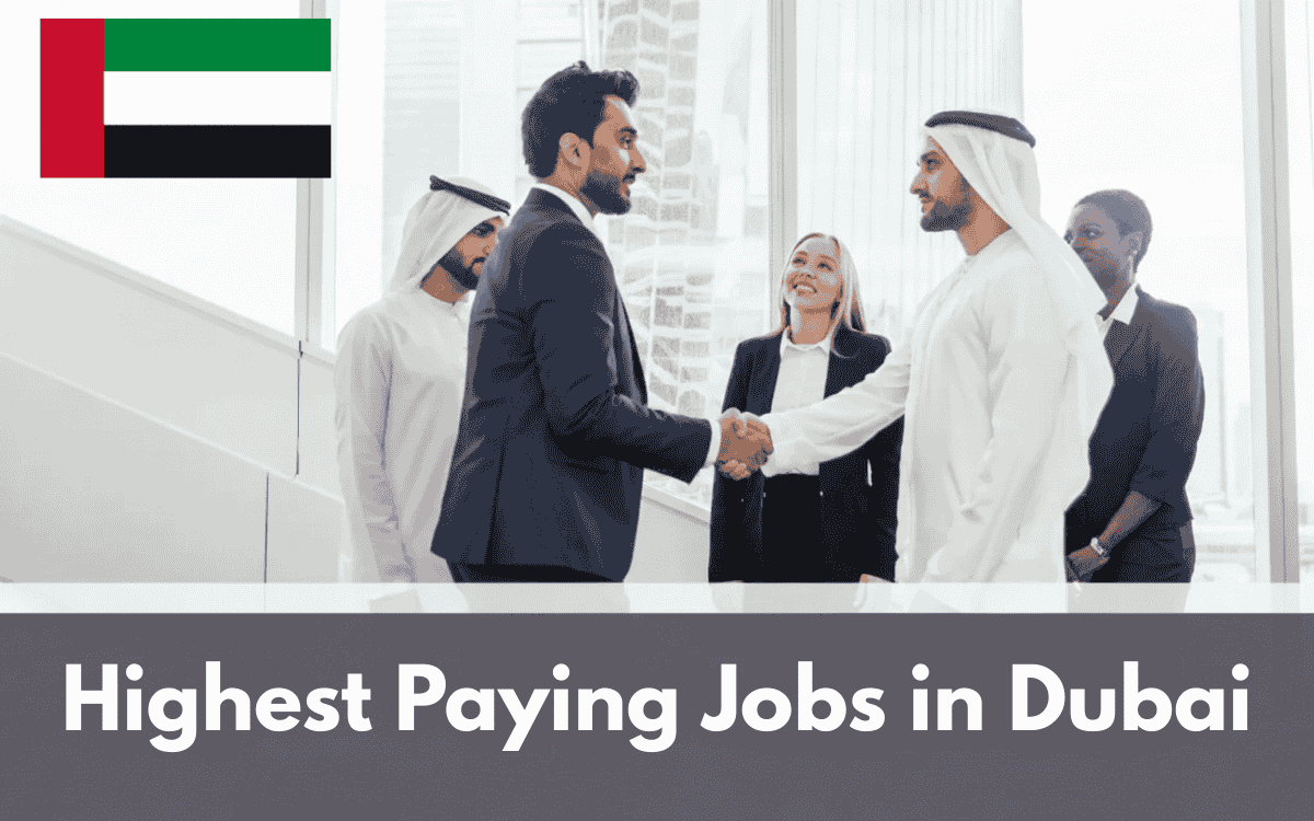 Highest Paying Jobs in Dubai