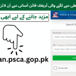 Punjab traffic fines online