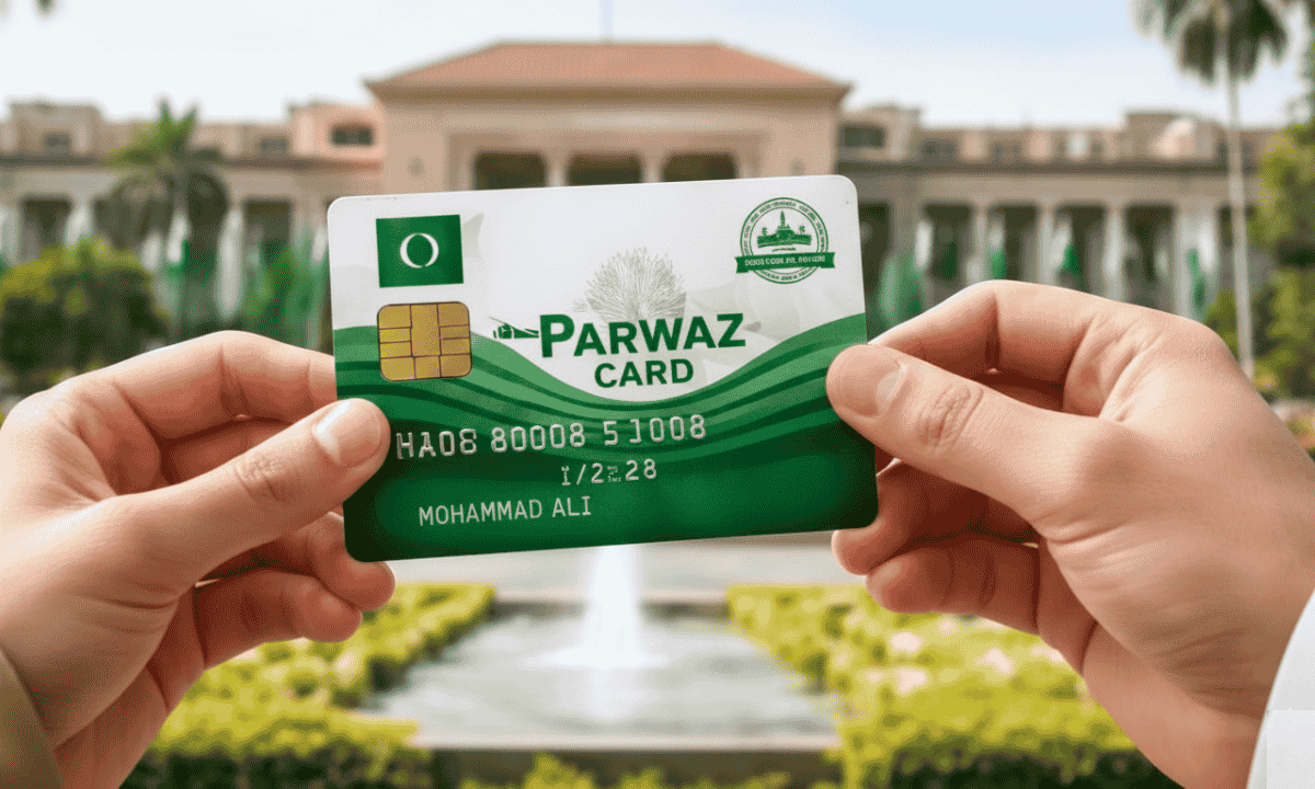 how to apply maryam nawaz parvaz card